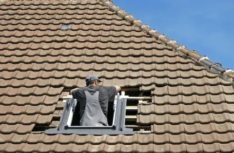 Pose de velux - Vains